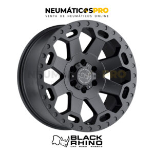 LLANTAS BLACK RHINO WARLORD GUNMETAL ARO 17/6X139 JUEGO