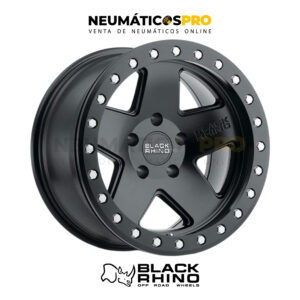 LLANTAS BLACK RHINO CRAWLER MATTE BLACK ARO 17/6X139.7 JUEGO