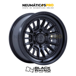 LLANTAS BLACK RHINO TALEO MATTE BLACK ARO 17/6X139.7 JUEGO