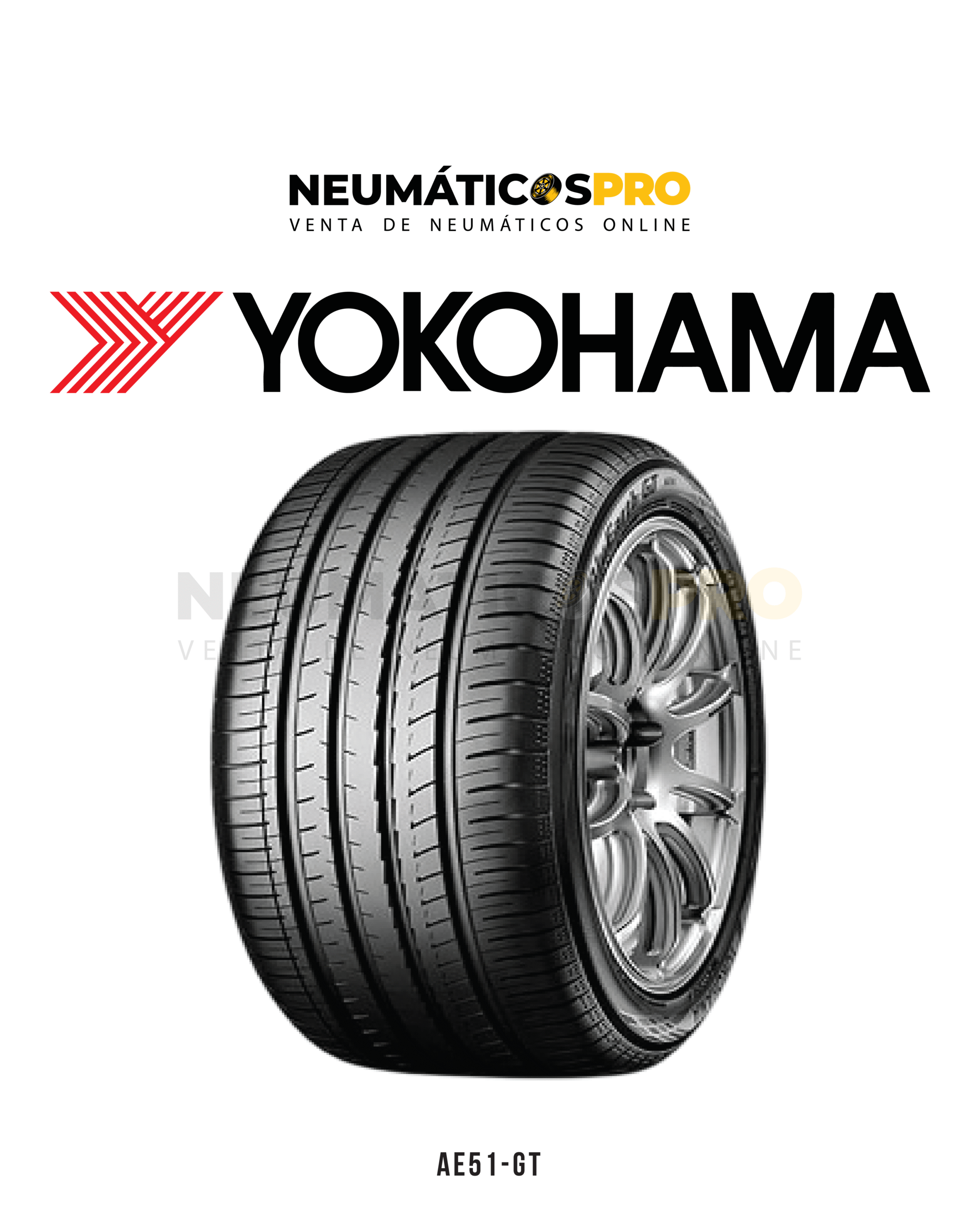 NEUMATICOS 205/55R17 YOKOHAMA 95V BLUEARTH GT AE51 JAPÓN