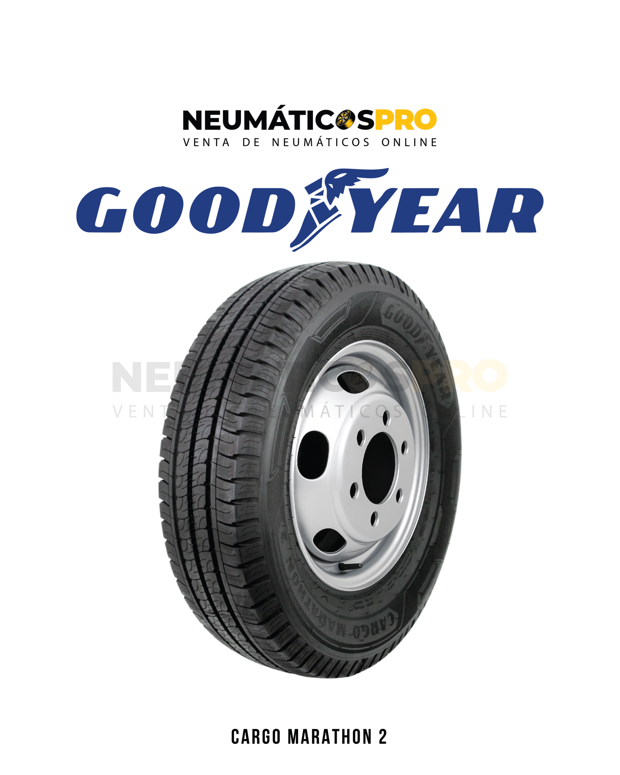 NEUMATICOS 215/70R16C GOODYEAR CARGA MARATHON