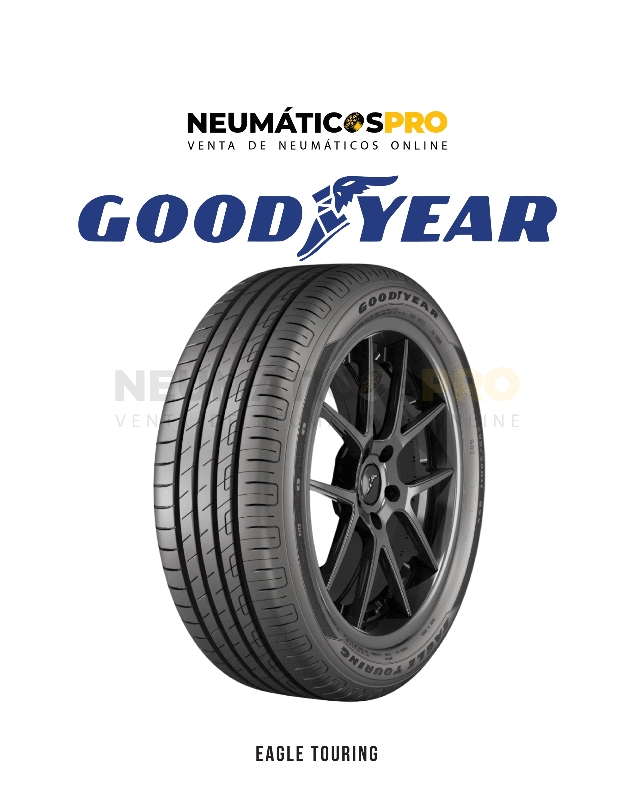 NEUMATICOS 205/45R18 GOODYEAR MODEL EAGLE TOURING UNIDAD