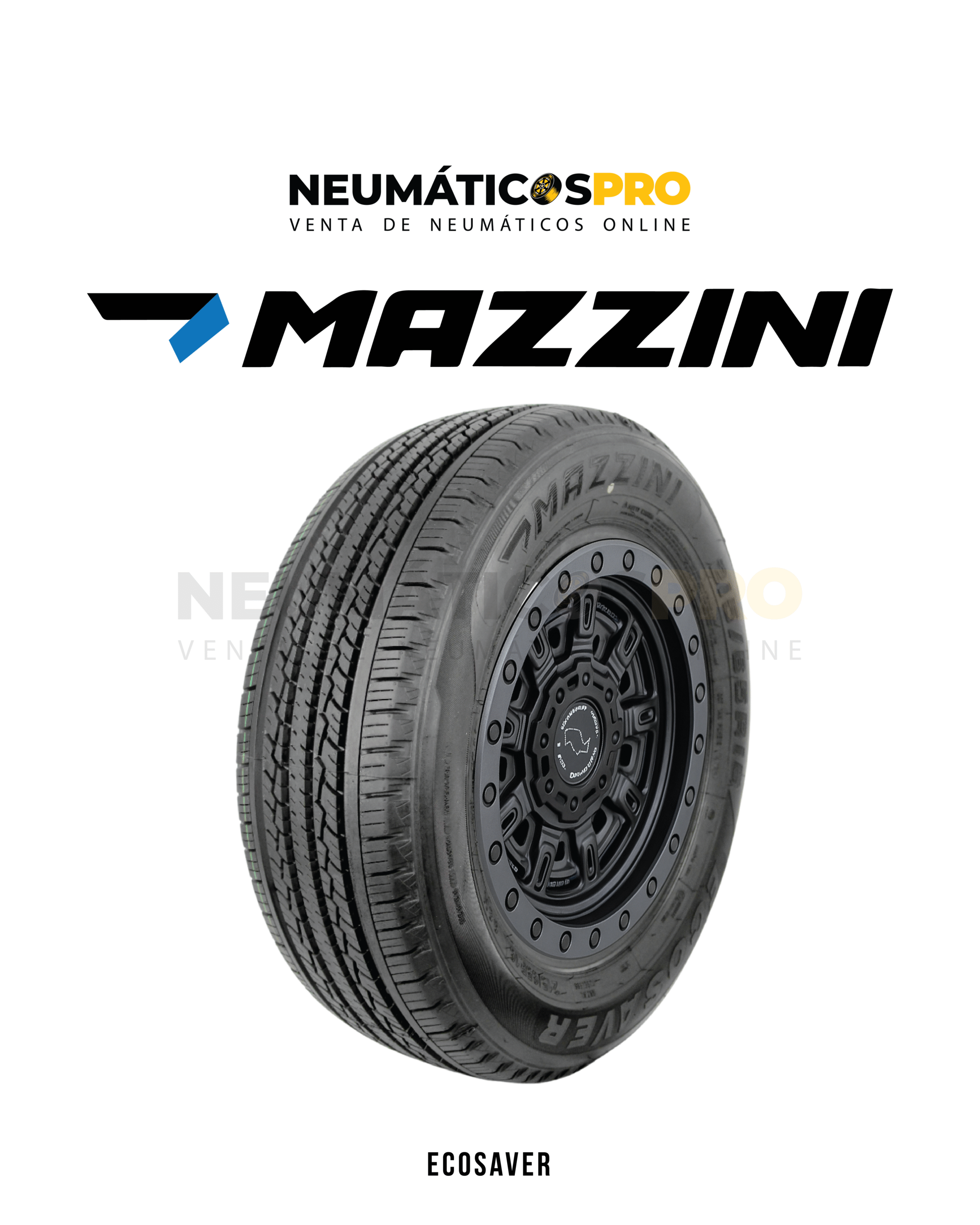 PACK 4 UNIDADES NEUMATICOS 215/55R18 MAZZINI ECOSAVER