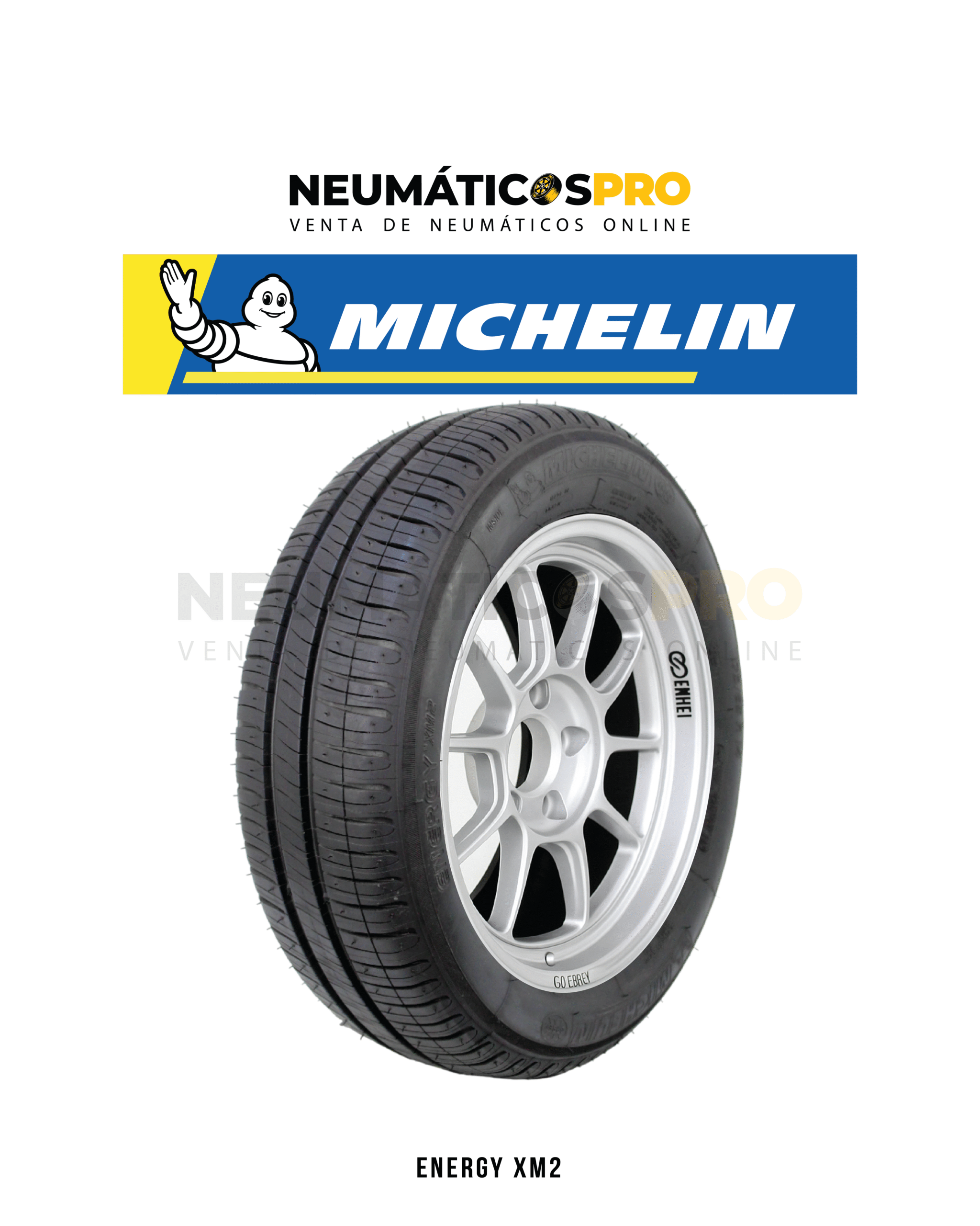 NEUMATICOS 195/60R16 MICHELIN ENERGY XM2+ UNIDAD OFERTA - NeumaticosPro