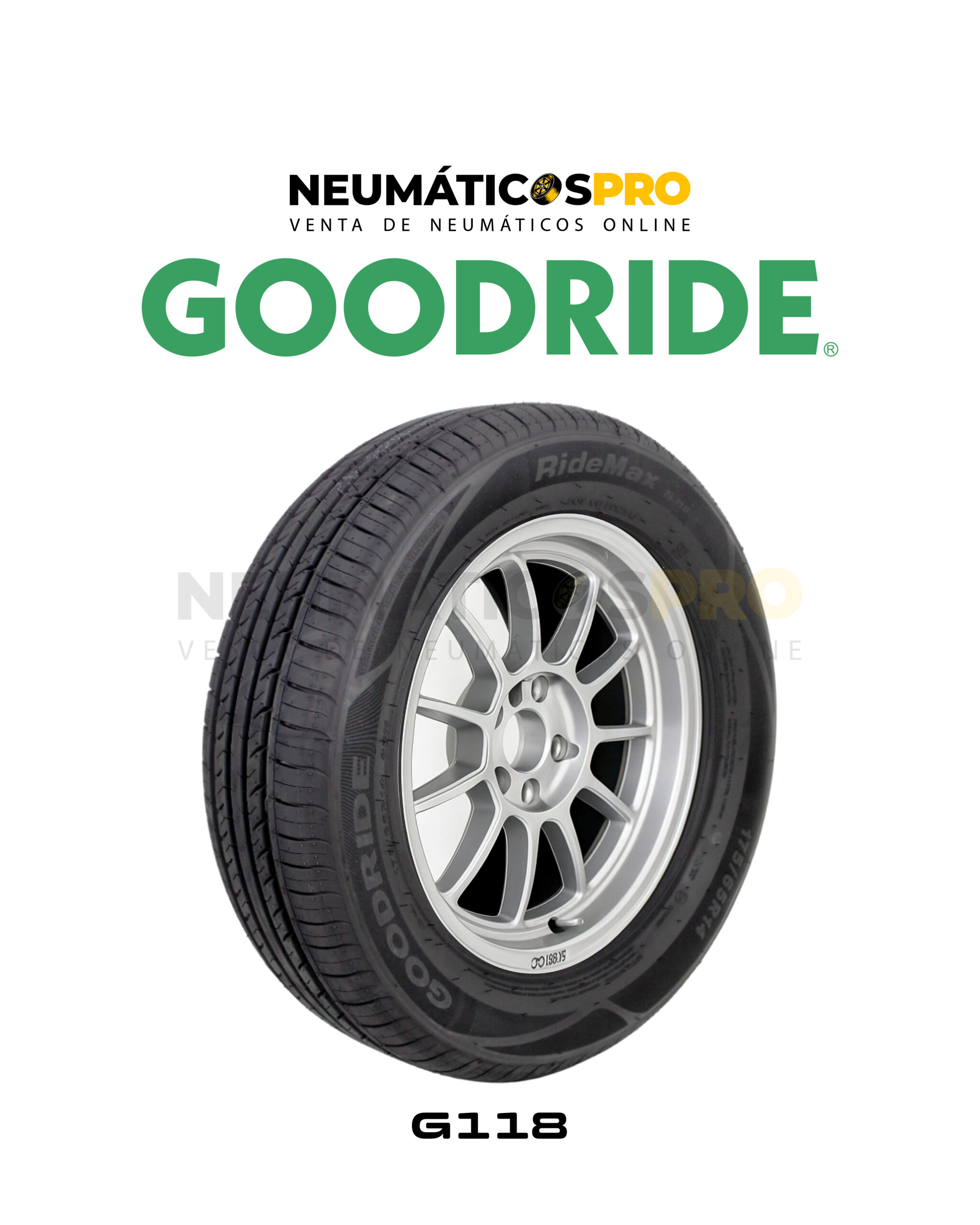 NEUMATICOS 175/70R14 GOODRIDE HT MODEL G118 UNIDAD