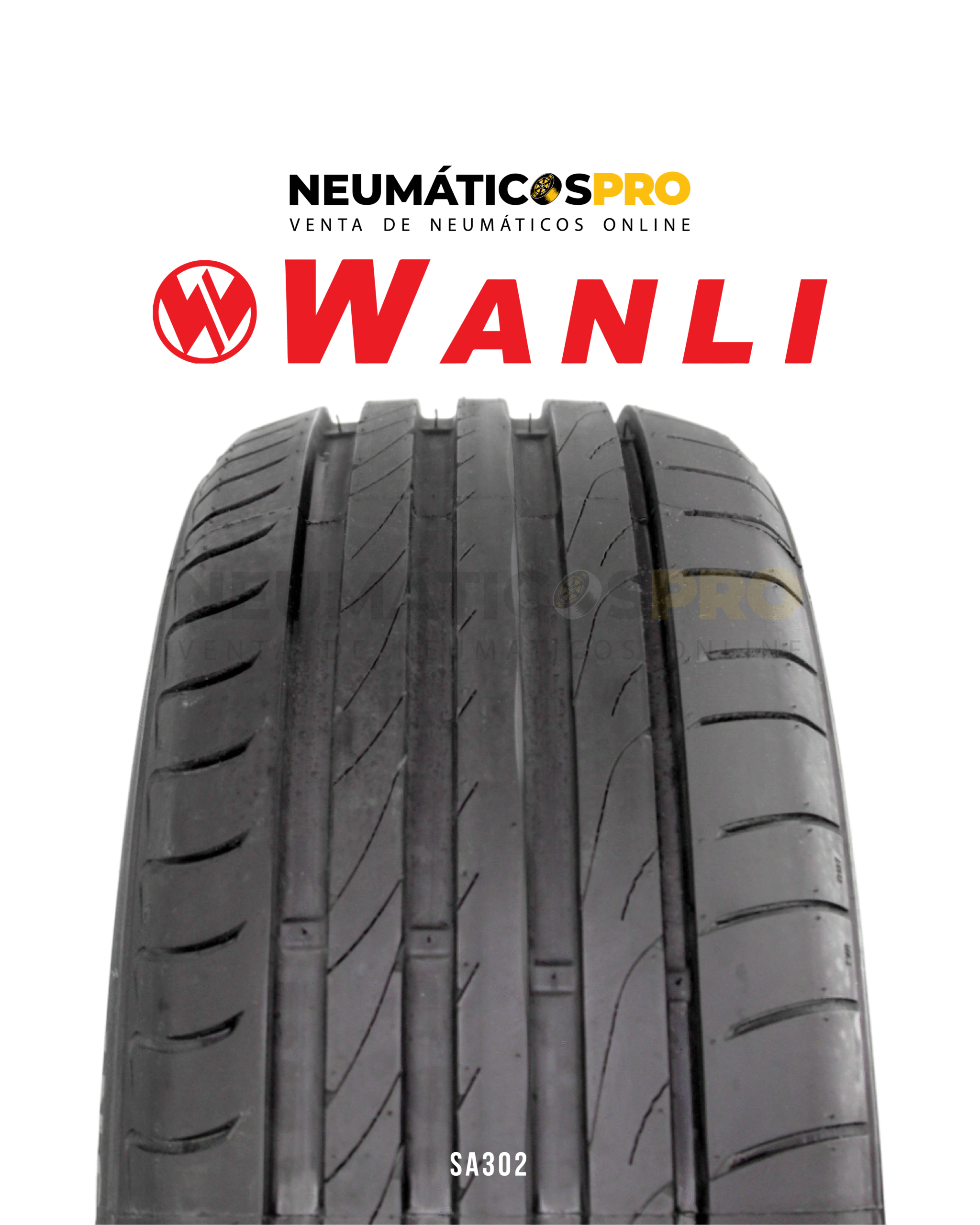 PACK 4 UNIDADES NEUMATICOS 225/45R17 WANLI 94W SA302 XL - Imagen 2