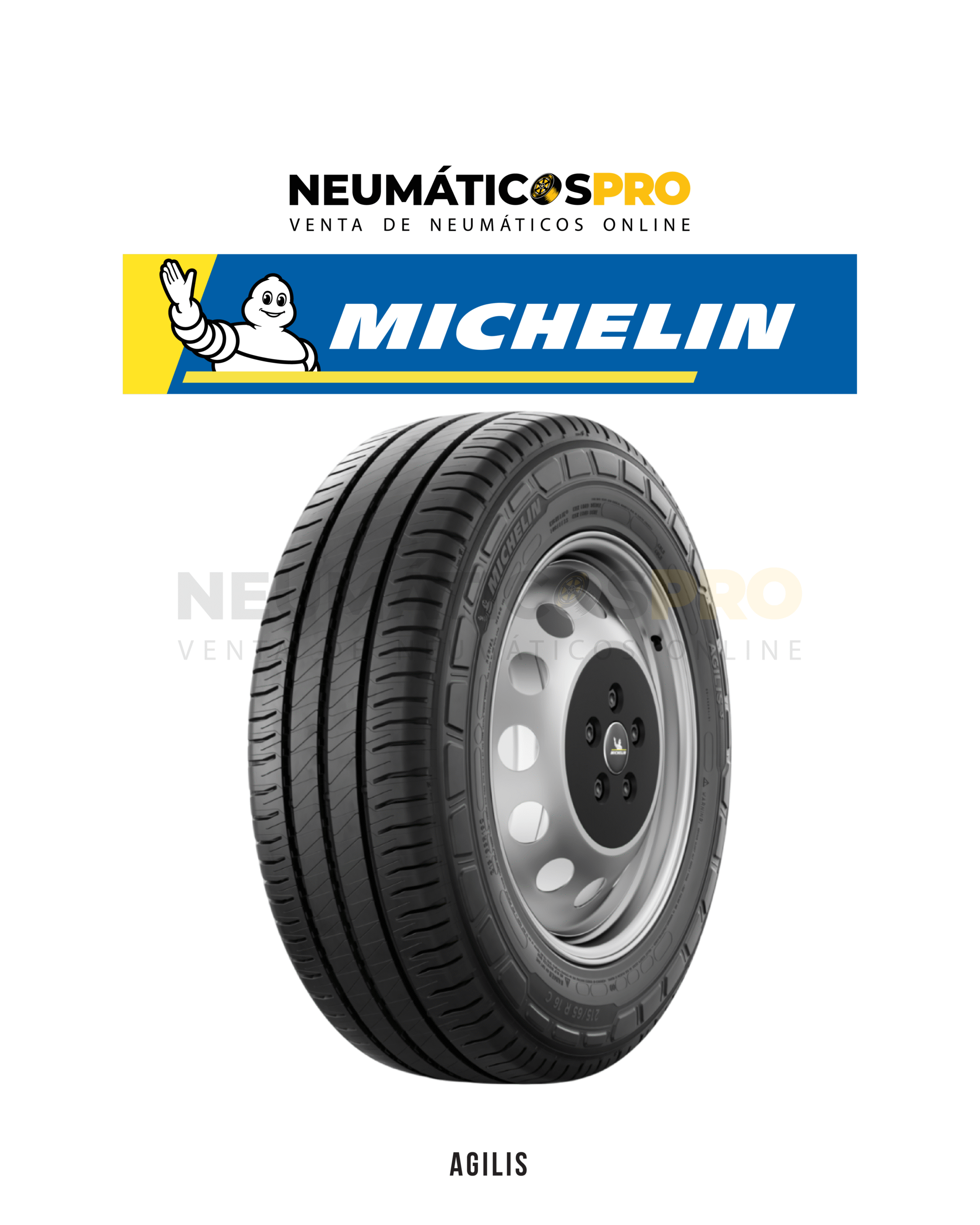 NEUMATICOS 205/75R16C MICHELIN AGILIS 3 UNIDAD OFERTA