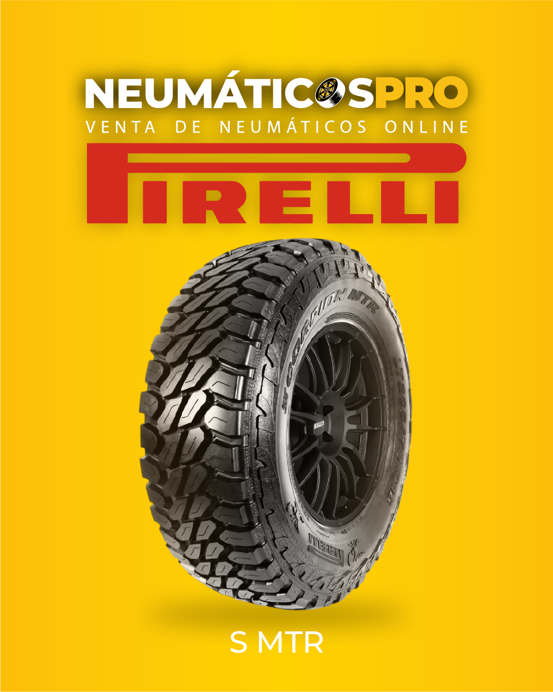 NEUMATICOS 245/70R17 PIRELLI MT 119Q MODEL S-MTR UNIDAD