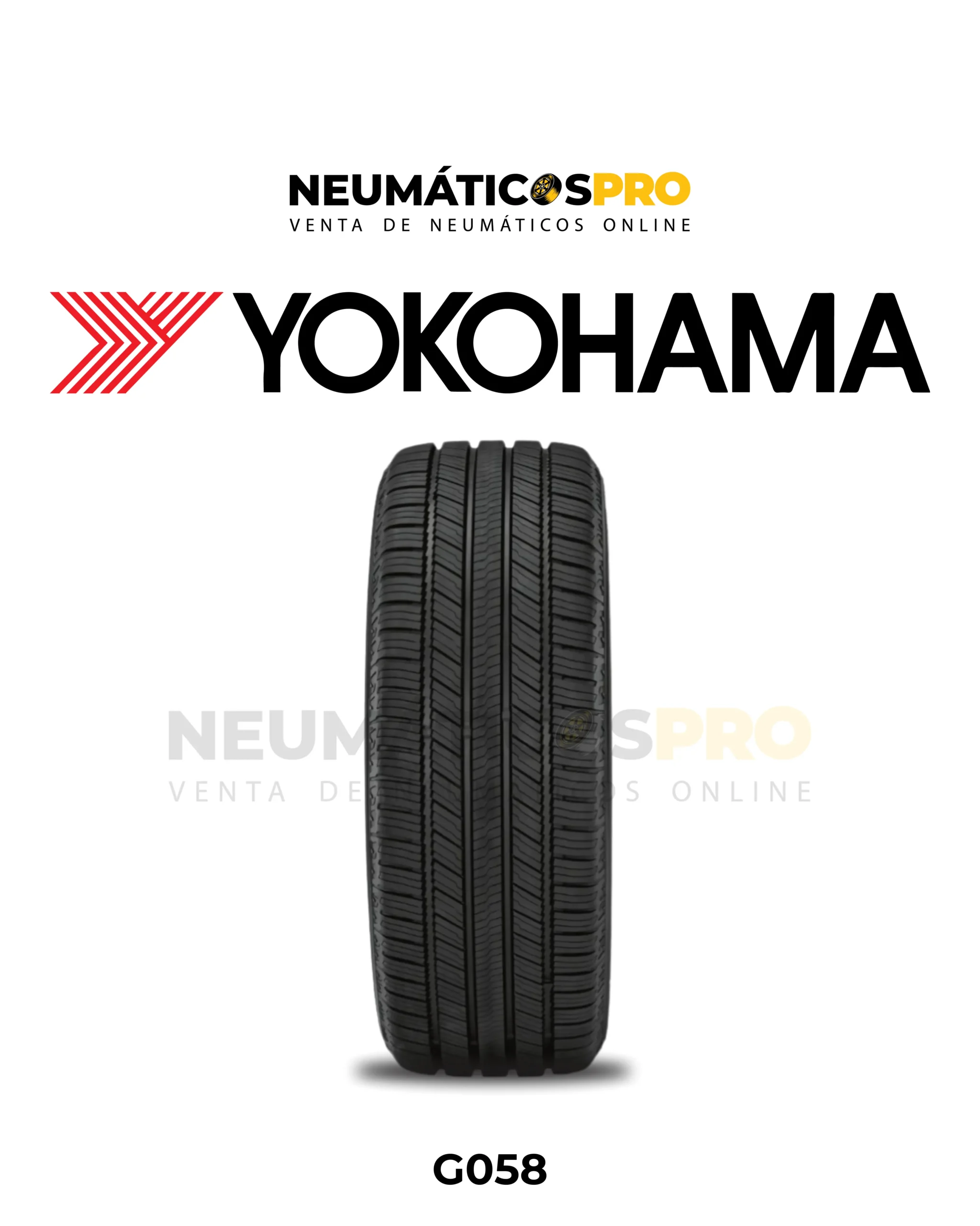 NEUMATICOS 235/60R16 G058 100V TL YOKOHAMA UNIDAD - Imagen 2