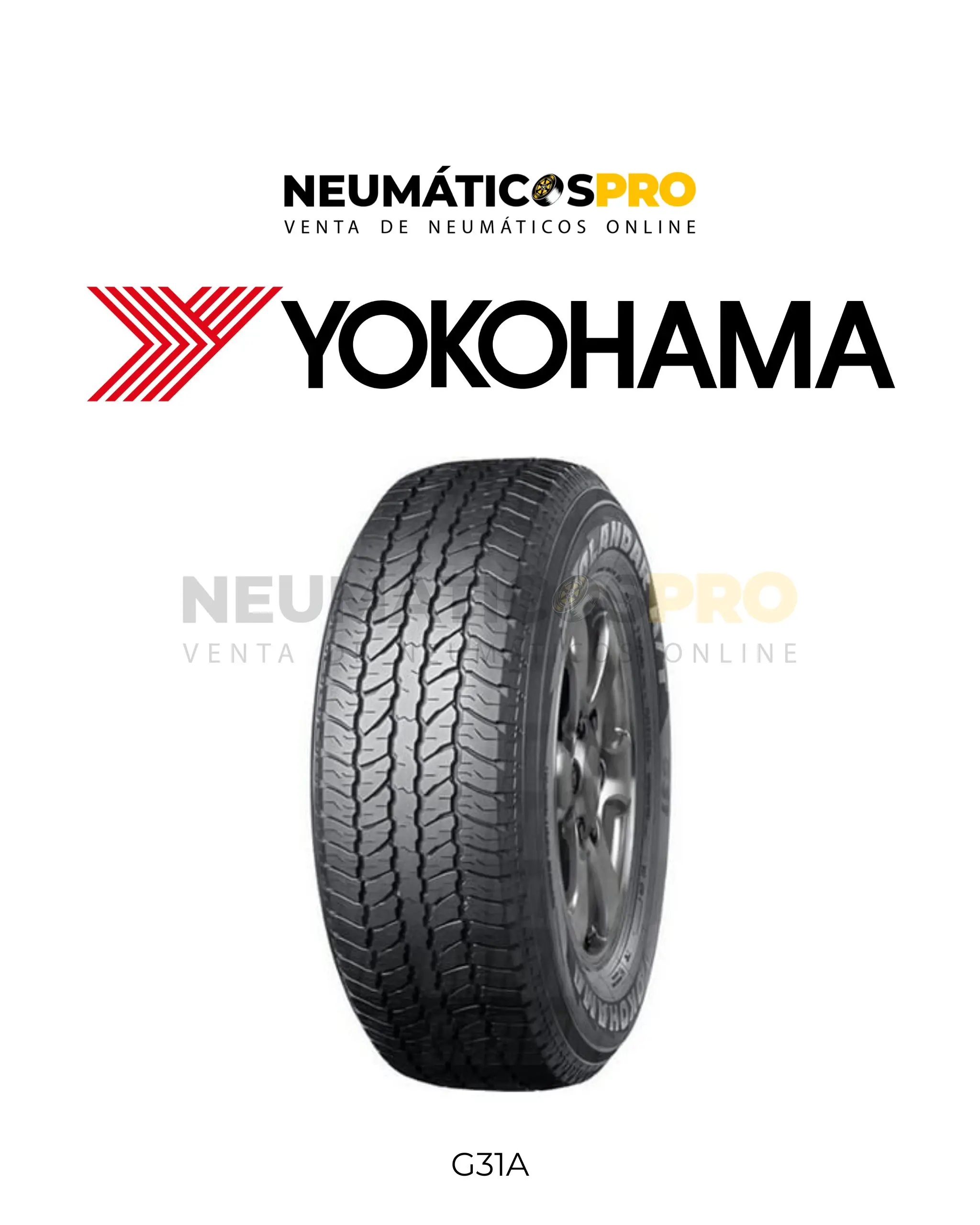 NEUMATICOS 265/65 R 18 G31A 114V TL YOKOHAMA UNIDAD