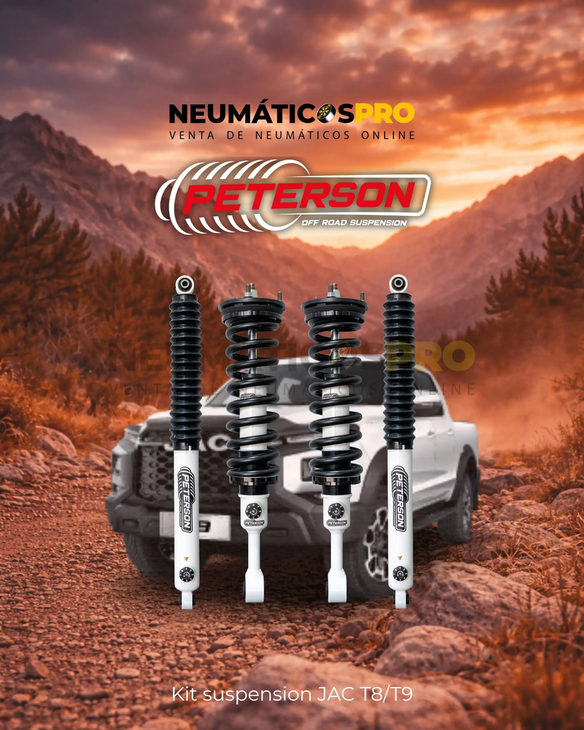 KIT DE SUSPENSION JAC T8/T9