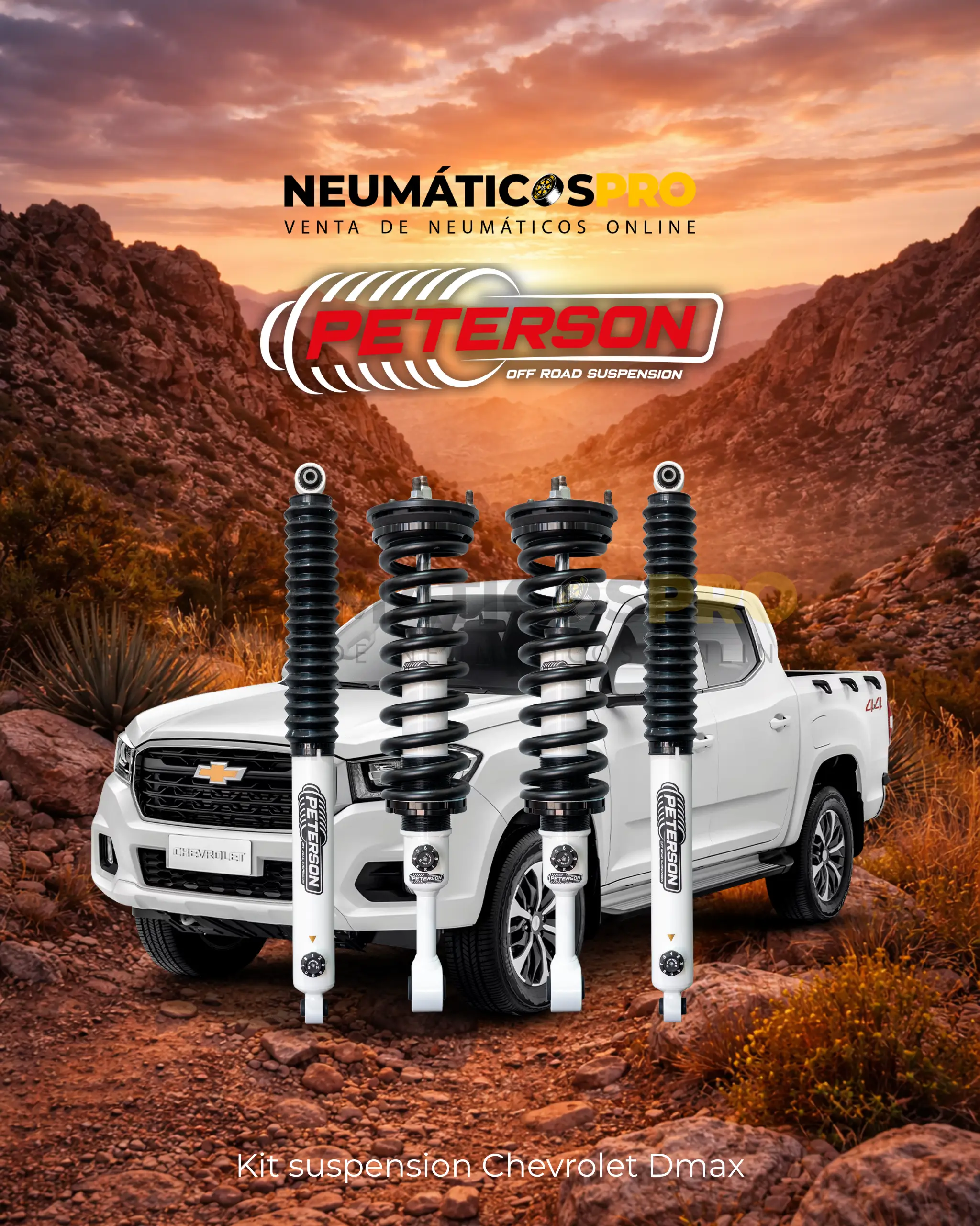 KIT DE SUSPENSION CHEVROLET DMAX 2015+