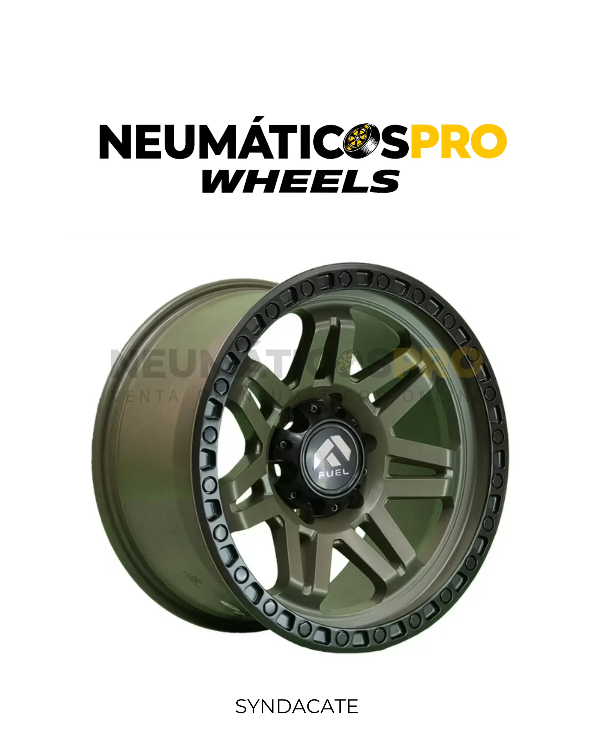 LLANTAS OFF-ROAD IMITACION SYNDACATE MOGRE-LB 17x9" 6x139 OFFSET 0 JUEGO