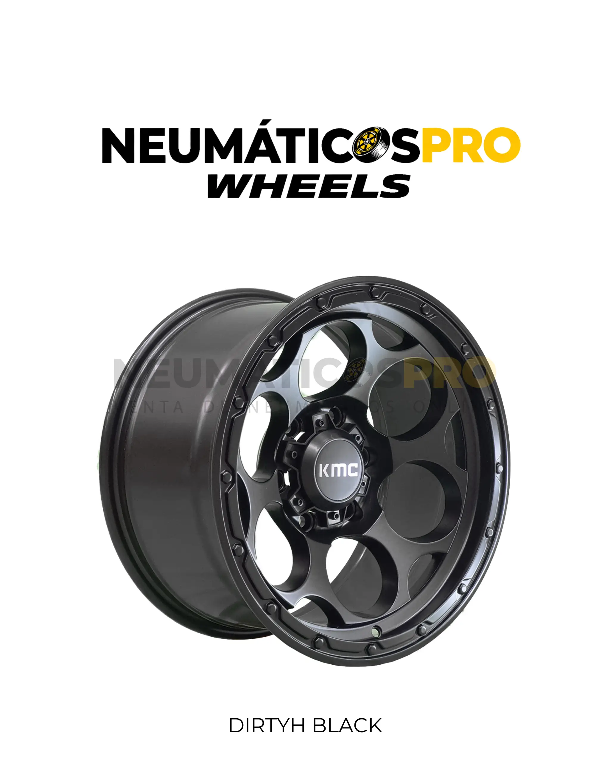 LLANTAS OFF-ROAD IMITACION DIRTYH MB 17x9" 6x139 OFFSET 0 JUEGO